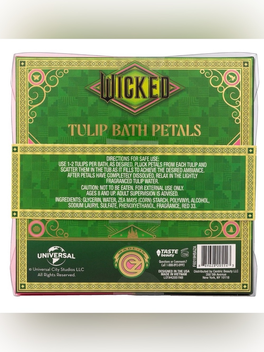 Wicked Rose-Scented Tulip Bath Petals - Picture 2 of 3